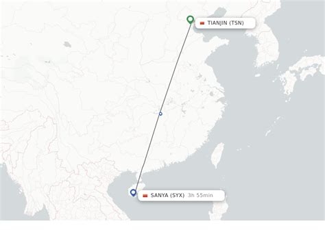 天津飛海南多久？飛機班機時間與天氣條件影響甚大。